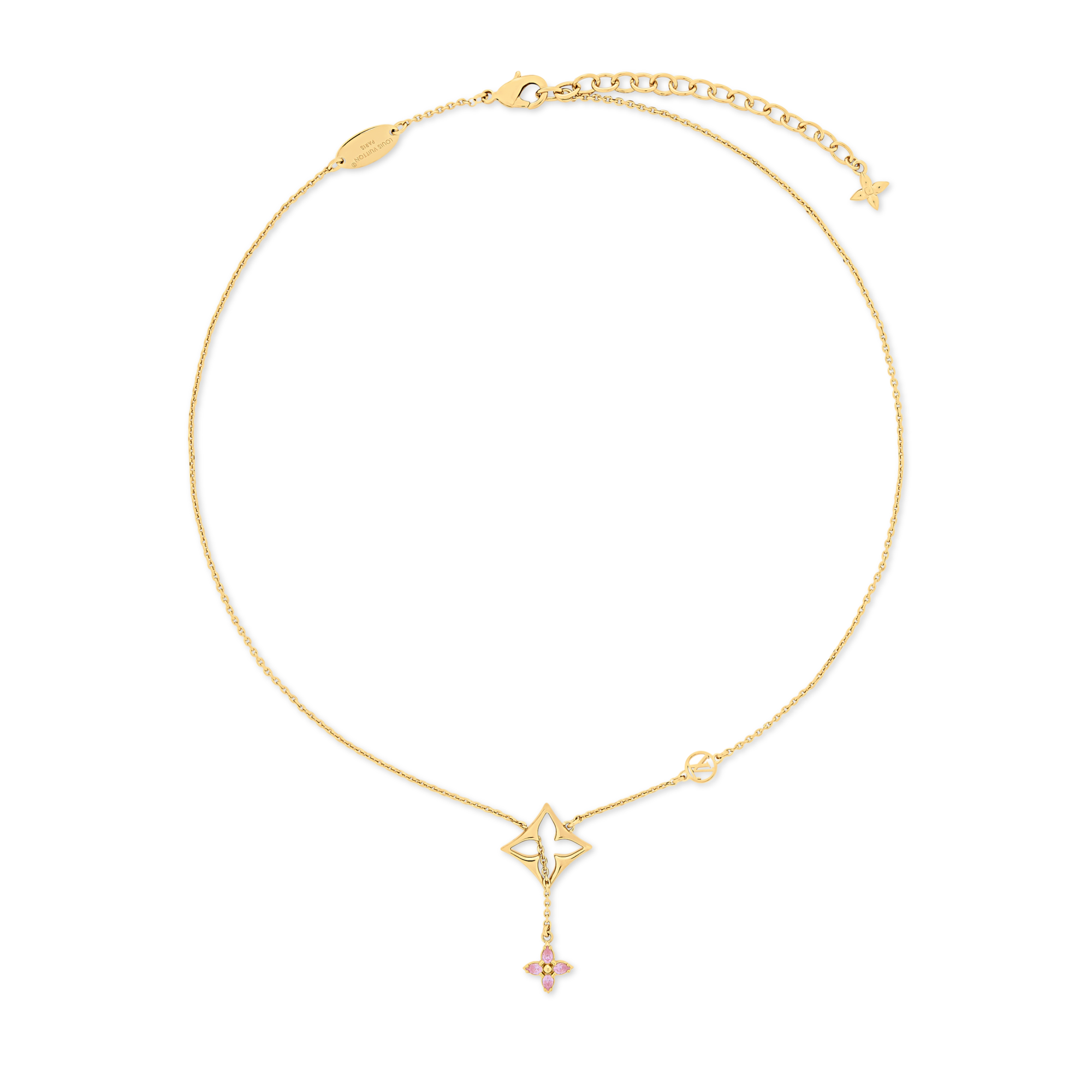 Louis Vuitton トリプルチャーム ネックレス Louis Vuitton トリプルチャーム ネックレス LOUIS VUITTON】3つの